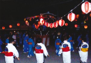 朝田地蔵会式～盆踊り